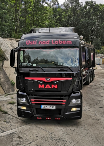 Změna barvy masky MAN